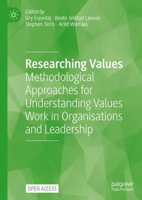 Espedal / Wæraas / Jelstad Løvaas |  Researching Values | Buch |  Sack Fachmedien