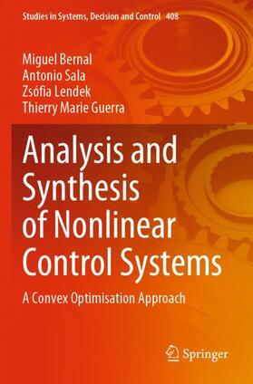 Bernal / Guerra / Sala |  Analysis and Synthesis of Nonlinear Control Systems | Buch |  Sack Fachmedien