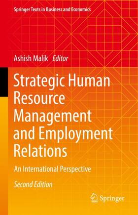 Malik |  Strategic Human Resource Management and Employment Relations | Buch |  Sack Fachmedien