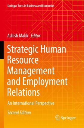 Malik |  Strategic Human Resource Management and Employment Relations | Buch |  Sack Fachmedien