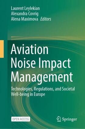 Leylekian / Maximova / Covrig |  Aviation Noise Impact Management | Buch |  Sack Fachmedien
