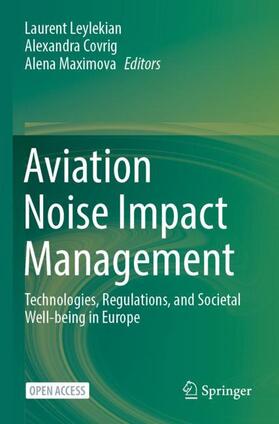 Leylekian / Maximova / Covrig |  Aviation Noise Impact Management | Buch |  Sack Fachmedien