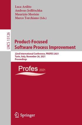 Ardito / Torchiano / Jedlitschka |  Product-Focused Software Process Improvement | Buch |  Sack Fachmedien