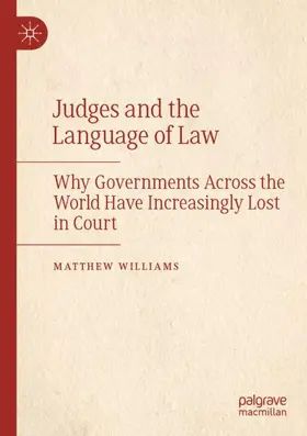 Williams |  Judges and the Language of Law | Buch |  Sack Fachmedien