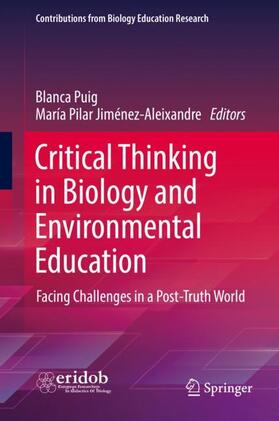 Jiménez-Aleixandre / Puig |  Critical Thinking in Biology and Environmental Education | Buch |  Sack Fachmedien