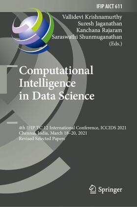Krishnamurthy / Shunmuganathan / Jaganathan |  Computational Intelligence in Data Science | Buch |  Sack Fachmedien