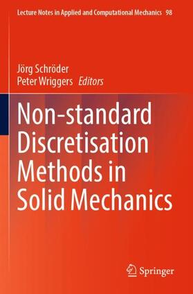 Wriggers / Schröder |  Non-standard Discretisation Methods in Solid Mechanics | Buch |  Sack Fachmedien