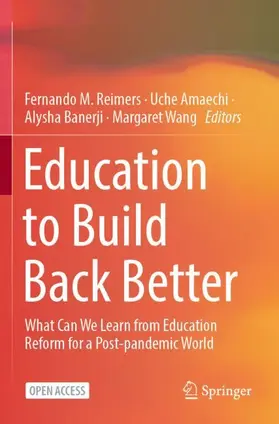 Reimers / Wang / Amaechi |  Education to Build Back Better | Buch |  Sack Fachmedien