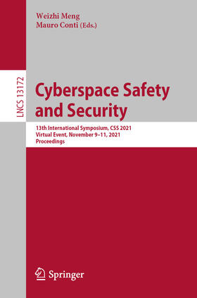Conti / Meng |  Cyberspace Safety and Security | Buch |  Sack Fachmedien