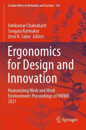 Chakrabarti / Salve / Karmakar |  Ergonomics for Design and Innovation | Buch |  Sack Fachmedien