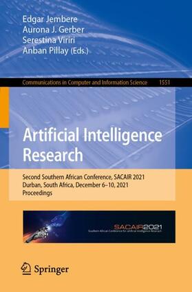 Jembere / Pillay / Gerber |  Artificial Intelligence Research | Buch |  Sack Fachmedien