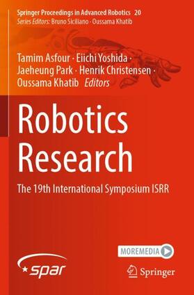 Asfour / Yoshida / Khatib |  Robotics Research | Buch |  Sack Fachmedien