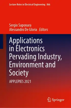 Saponara / De Gloria |  Applications in Electronics Pervading Industry, Environment and Society | eBook | Sack Fachmedien