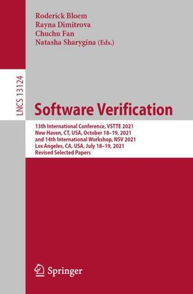 Bloem / Sharygina / Dimitrova |  Software Verification | Buch |  Sack Fachmedien
