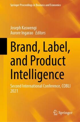 Ingarao / Kaswengi |  Brand, Label, and Product Intelligence | Buch |  Sack Fachmedien