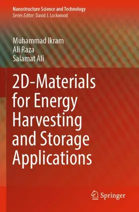 Ikram / Ali / Raza |  2D-Materials for Energy Harvesting and Storage Applications | Buch |  Sack Fachmedien