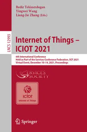 Tekinerdogan / Wang / Zhang |  Internet of Things – ICIOT 2021 | eBook | Sack Fachmedien