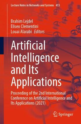 Lejdel / Alarabi / Clementini |  Artificial Intelligence and Its Applications | Buch |  Sack Fachmedien