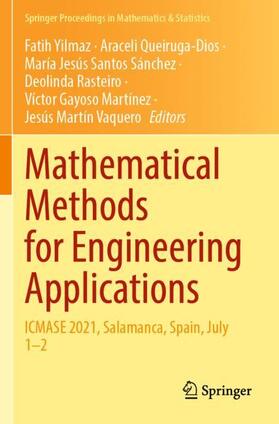 Yilmaz / Queiruga-Dios / Martín Vaquero | Mathematical Methods for Engineering Applications | Buch | 978-3-030-96403-0 | sack.de