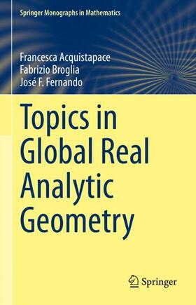 Acquistapace / Fernando / Broglia |  Topics in Global Real Analytic Geometry | Buch |  Sack Fachmedien