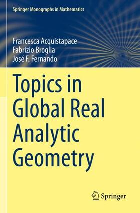 Acquistapace / Fernando / Broglia |  Topics in Global Real Analytic Geometry | Buch |  Sack Fachmedien