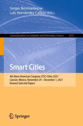 Hernández Callejo / Nesmachnow |  Smart Cities | Buch |  Sack Fachmedien