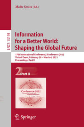 Smits |  Information for a Better World: Shaping the Global Future | eBook | Sack Fachmedien