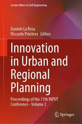 Privitera / La Rosa |  Innovation in Urban and Regional Planning | Buch |  Sack Fachmedien