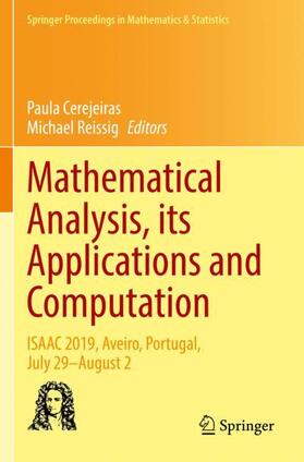 Reissig / Cerejeiras |  Mathematical Analysis, its Applications and Computation | Buch |  Sack Fachmedien