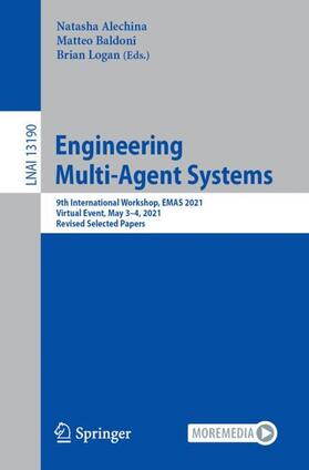 Alechina / Logan / Baldoni |  Engineering Multi-Agent Systems | Buch |  Sack Fachmedien