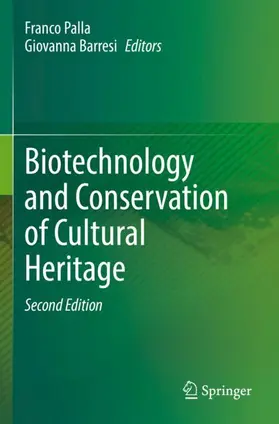 Barresi / Palla |  Biotechnology and Conservation of Cultural Heritage | Buch |  Sack Fachmedien