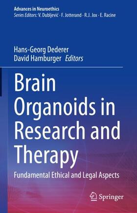 Hamburger / Dederer |  Brain Organoids in Research and Therapy | Buch |  Sack Fachmedien