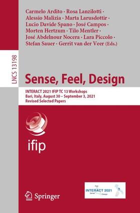 Ardito / Piccolo / Lanzilotti |  Sense, Feel, Design | Buch |  Sack Fachmedien
