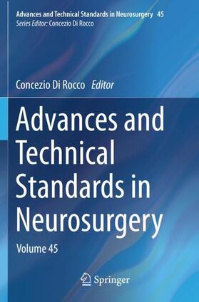 Di Rocco |  Advances and Technical Standards in Neurosurgery | Buch |  Sack Fachmedien