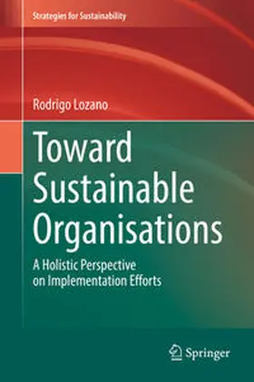 Lozano |  Toward Sustainable Organisations | eBook | Sack Fachmedien