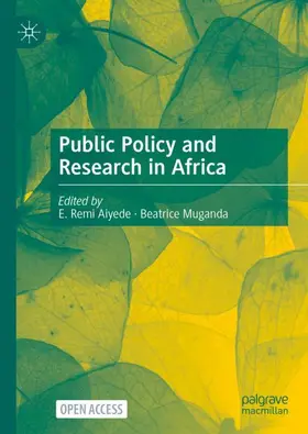 Muganda / Aiyede |  Public Policy and Research in Africa | Buch |  Sack Fachmedien