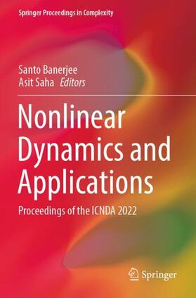 Saha / Banerjee |  Nonlinear Dynamics and Applications | Buch |  Sack Fachmedien