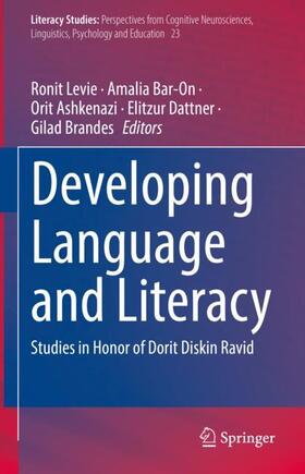 Levie / Bar-On / Brandes |  Developing Language and Literacy | Buch |  Sack Fachmedien