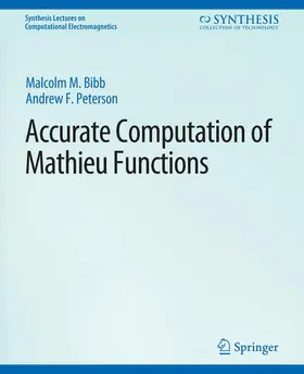 Bibby / Peterson |  Accurate Computation of Mathieu Functions | Buch |  Sack Fachmedien