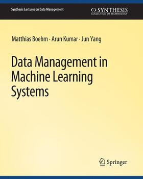 Boehm / Yang / Kumar |  Data Management in Machine Learning Systems | Buch |  Sack Fachmedien