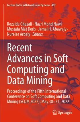 Ghazali / Mohd Nawi / Arbaiy |  Recent Advances in Soft Computing and Data Mining | Buch |  Sack Fachmedien