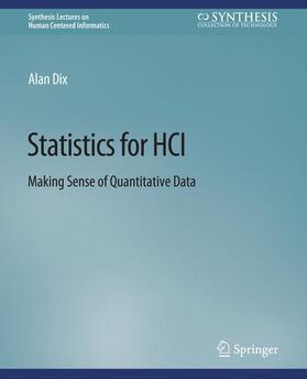 Dix |  Statistics for HCI | Buch |  Sack Fachmedien