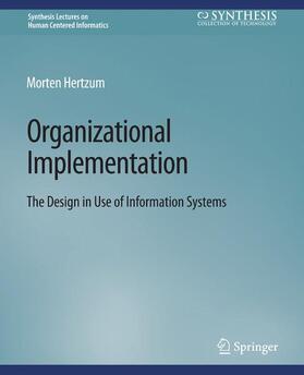 Hertzum |  Organizational Implementation | Buch |  Sack Fachmedien