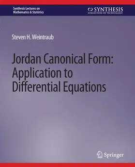 Weintraub |  Jordan Canonical Form | Buch |  Sack Fachmedien