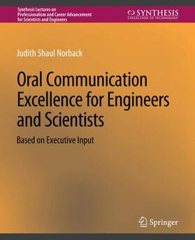 Norback |  Oral Communication Excellence for Engineers and Scientists | Buch |  Sack Fachmedien