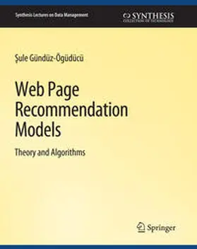 Gunduz-Oguducu |  Web Page Recommendation Models | eBook | Sack Fachmedien