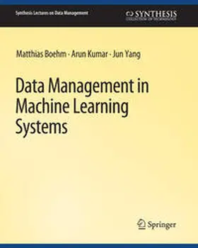 Boehm / Kumar / Yang |  Data Management in Machine Learning Systems | eBook | Sack Fachmedien