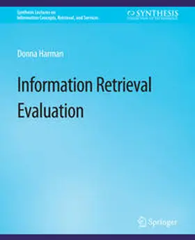 Harman |  Information Retrieval Evaluation | eBook | Sack Fachmedien