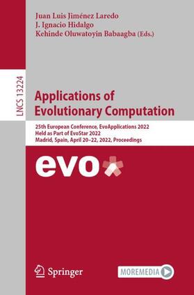 Jiménez Laredo / Babaagba / Hidalgo |  Applications of Evolutionary Computation | Buch |  Sack Fachmedien