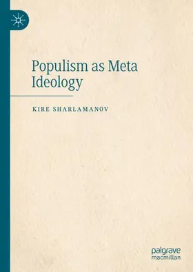 Sharlamanov |  Populism as Meta Ideology | Buch |  Sack Fachmedien